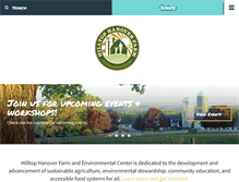 Tablet Screenshot of hilltophanoverfarm.org